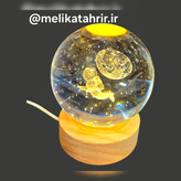 چراغ خواب گوی شیشه ای 8 میلیمتر