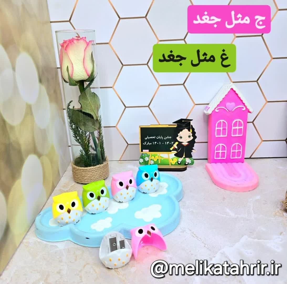 تراش فانتزی طرح جغد سایز بزرگ