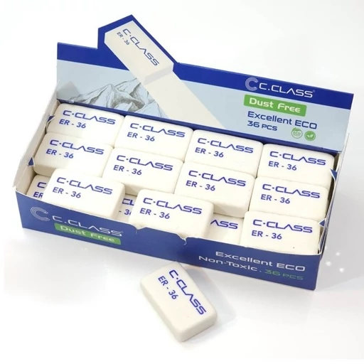 سی کلاس پاک کن داست فری کوچک C CLASS Eraser Dust free ER 36