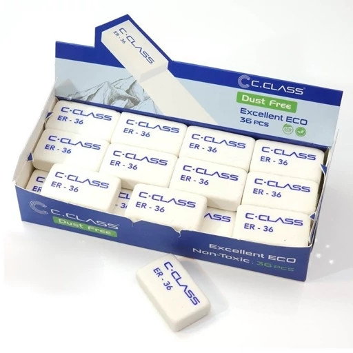 سی کلاس پاک کن داست فری کوچک C CLASS Eraser Dust free ER 36