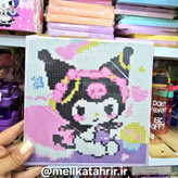 نقاشی الماسی بوم سایز 20 × 20 cm